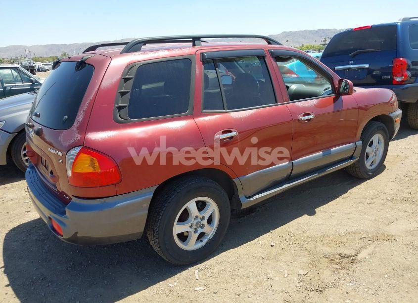 Photo 4 of 2003 Hyundai Santa FE GLS/LX (VIN KM8SC73D83U452083)