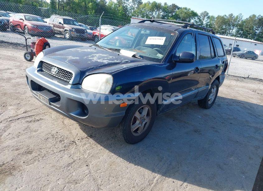 Photo 2 of 2004 Hyundai Santa FE GLS (VIN KM8SC73D84U841923)