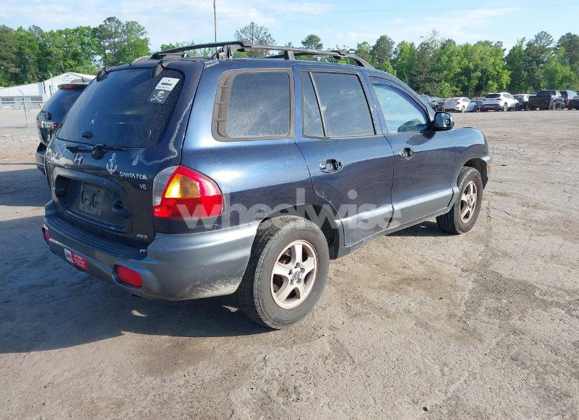 Photo 4 of 2004 Hyundai Santa FE GLS (VIN KM8SC73D84U841923)