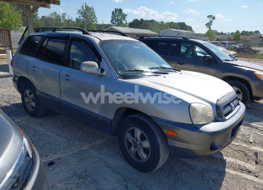 2006 Hyundai Santa FE GLS (VIN KM8SC73DX6U089614) main photo