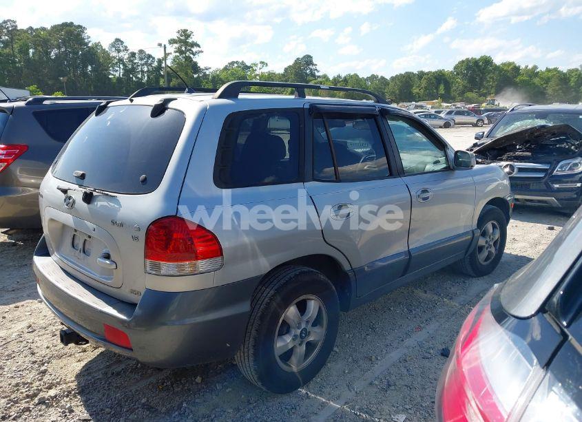 Photo 4 of 2006 Hyundai Santa FE GLS (VIN KM8SC73DX6U089614)