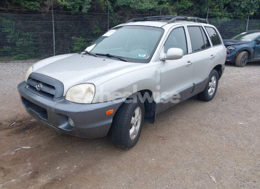 Photo 2 of 2005 Hyundai Santa FE GLS/LX (VIN KM8SC73E05U986867)