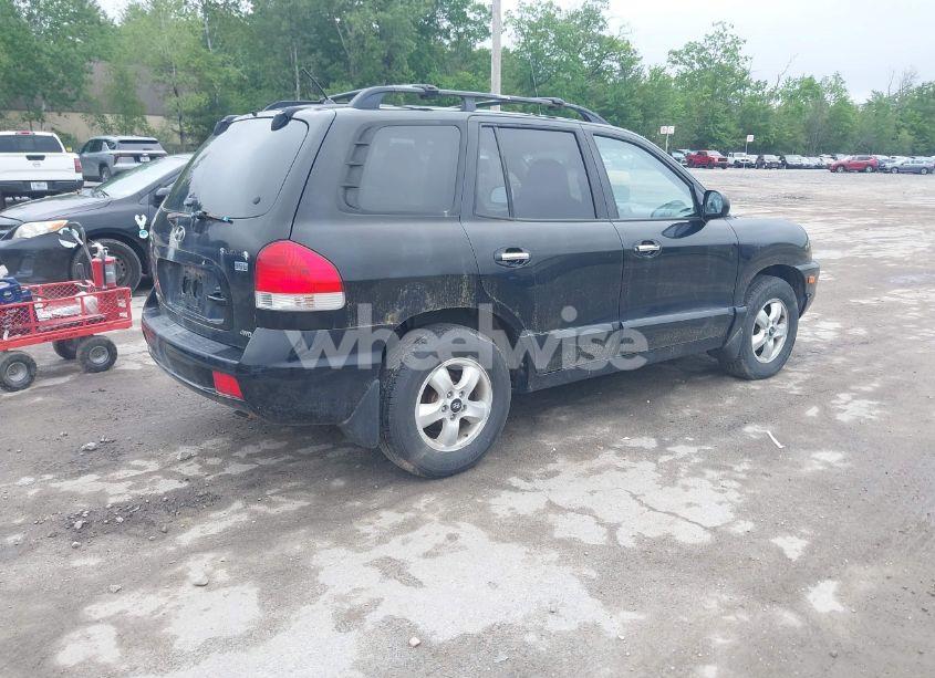 Photo 4 of 2006 Hyundai Santa FE GLS/LIMITED (VIN KM8SC73E26U101036)