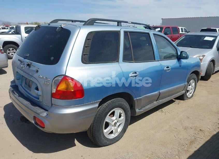 Photo 4 of 2004 Hyundai Santa FE GLS/LX (VIN KM8SC73E54U782368)
