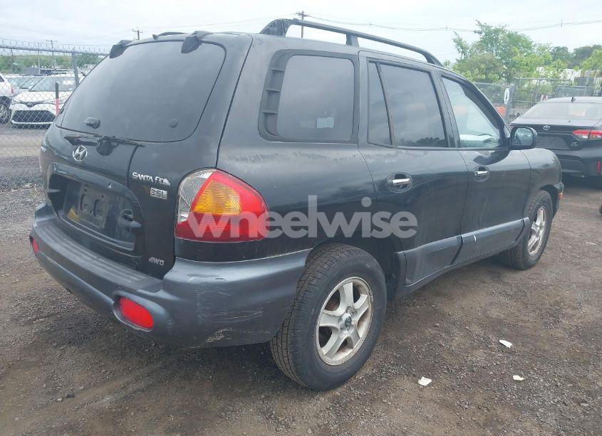 Photo 4 of 2004 Hyundai Santa FE GLS/LX (VIN KM8SC73E84U573562)