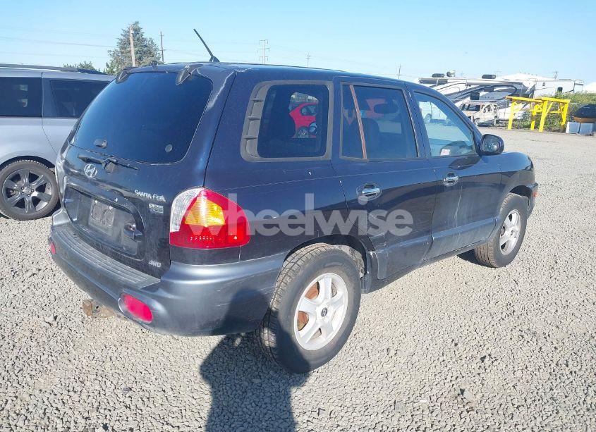Photo 4 of 2004 Hyundai Santa FE GLS/LX (VIN KM8SC73E84U838268)