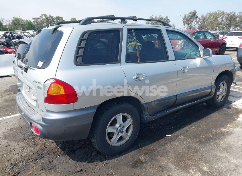 Photo 4 of 2004 Hyundai Santa FE GLS/LX (VIN KM8SC73E94U578754)