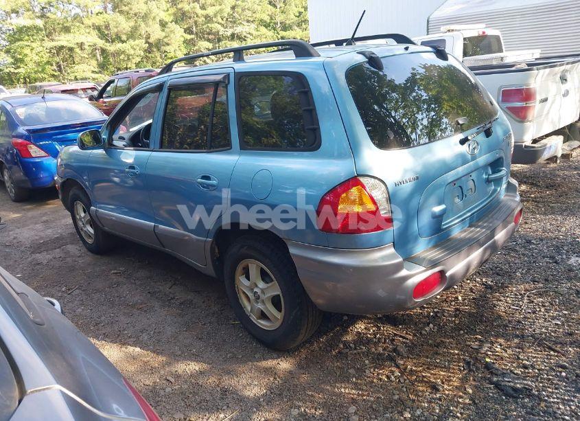 Photo 3 of 2004 Hyundai Santa FE GLS/LX (VIN KM8SC73E94U724666)