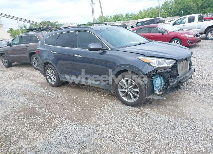 2018 Hyundai Santa FE SE (VIN KM8SM4HF8JU271035) main photo