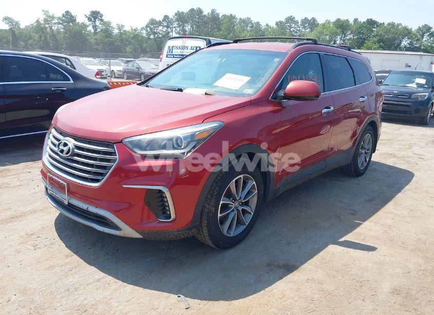 Photo 2 of 2017 Hyundai Santa FE SE (VIN KM8SMDHF2HU174200)