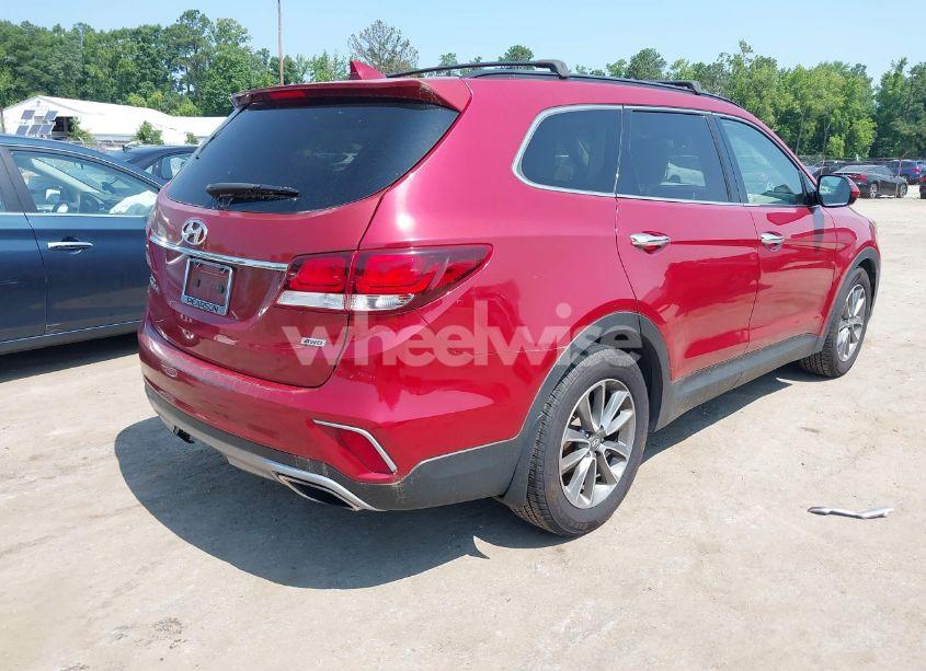 Photo 4 of 2017 Hyundai Santa FE SE (VIN KM8SMDHF2HU174200)