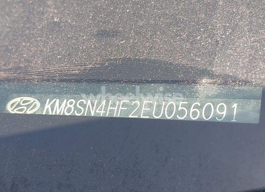 Photo 9 of 2014 Hyundai Santa FE GLS (VIN KM8SN4HF2EU056091)