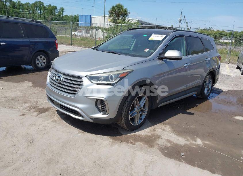 Photo 2 of 2017 Hyundai Santa FE LIMITED ULTIMATE (VIN KM8SR4HF3HU186163)