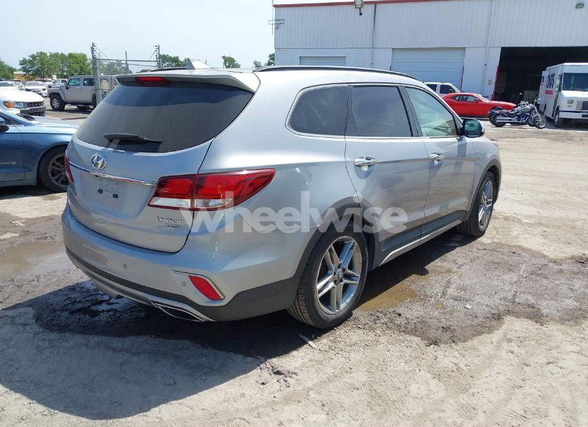 Photo 4 of 2017 Hyundai Santa FE LIMITED ULTIMATE (VIN KM8SR4HF3HU186163)