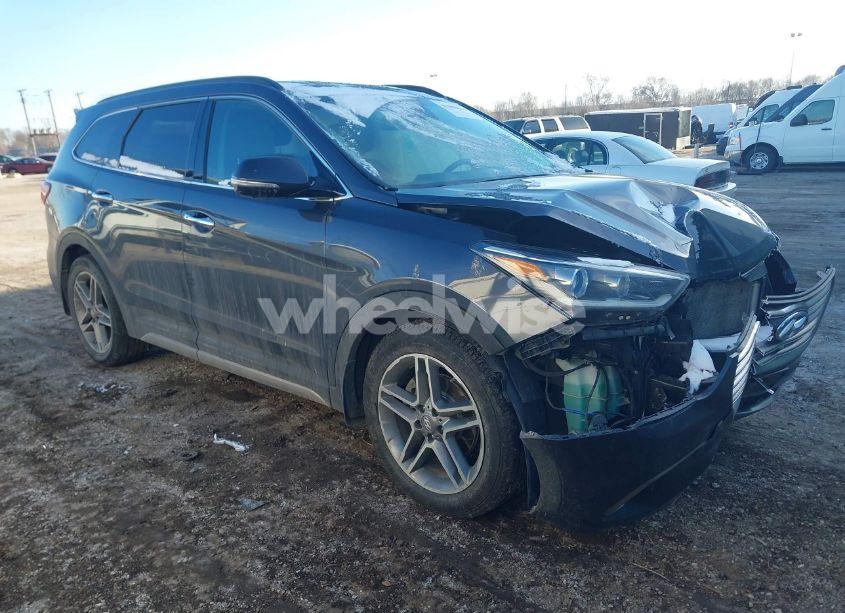 2017 Hyundai Santa FE LIMITED ULTIMATE (VIN KM8SRDHF3HU251531) main photo