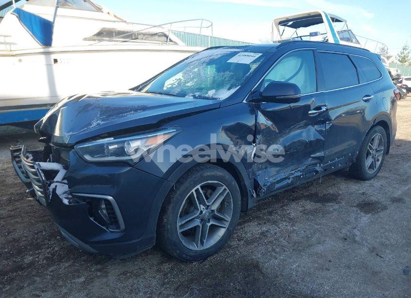 Photo 2 of 2017 Hyundai Santa FE LIMITED ULTIMATE (VIN KM8SRDHF3HU251531)