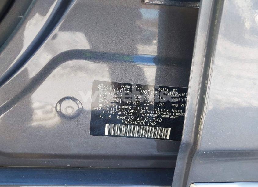 Photo 9 of 2020 Hyundai Ioniq HYBRID LIMITED (VIN KMHC05LC0LU207948)