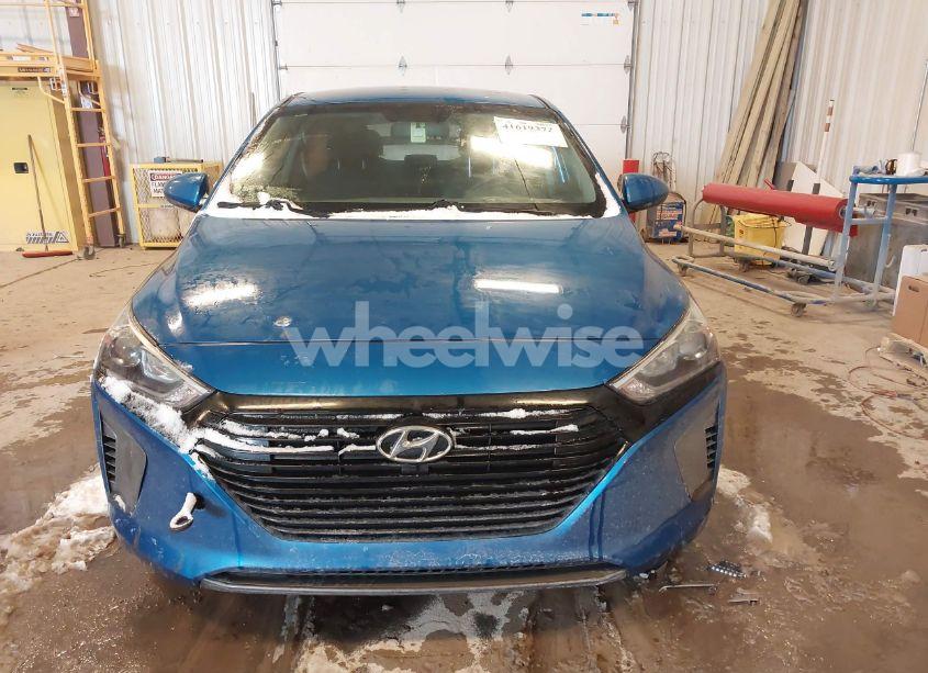 Photo 12 of 2017 Hyundai Ioniq HYBRID BLUE (VIN KMHC65LC1HU036827)
