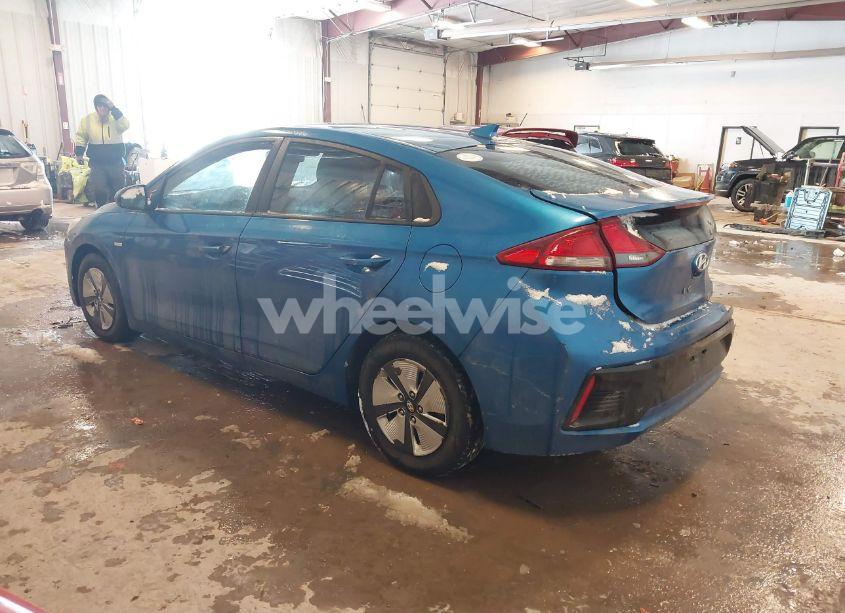 Photo 3 of 2017 Hyundai Ioniq HYBRID BLUE (VIN KMHC65LC1HU036827)