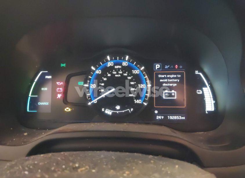 Photo 7 of 2017 Hyundai Ioniq HYBRID BLUE (VIN KMHC65LC1HU036827)
