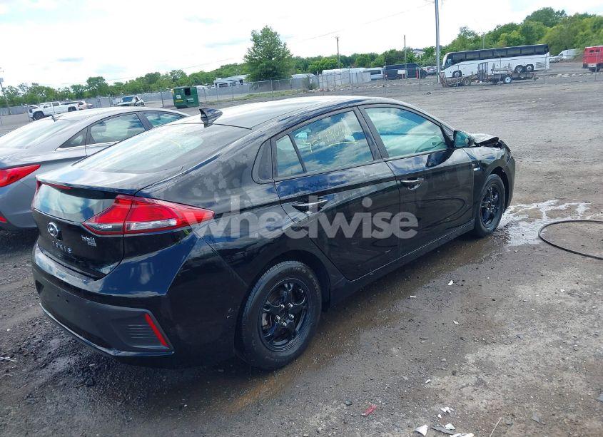 Photo 4 of 2017 Hyundai Ioniq HYBRID BLUE (VIN KMHC65LC1HU048279)