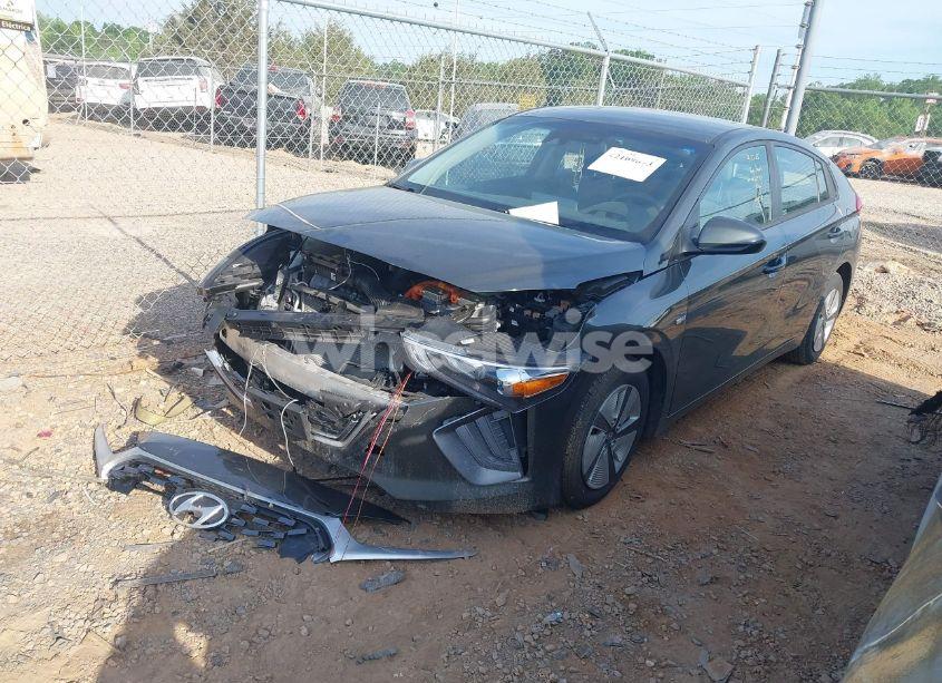 Photo 2 of 2020 Hyundai Ioniq HYBRID BLUE (VIN KMHC65LC4LU227313)