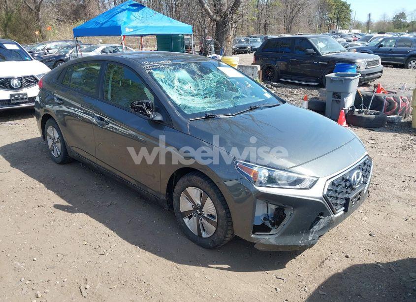 2022 Hyundai Ioniq HYBRID BLUE (VIN KMHC65LC5NU268438) main photo