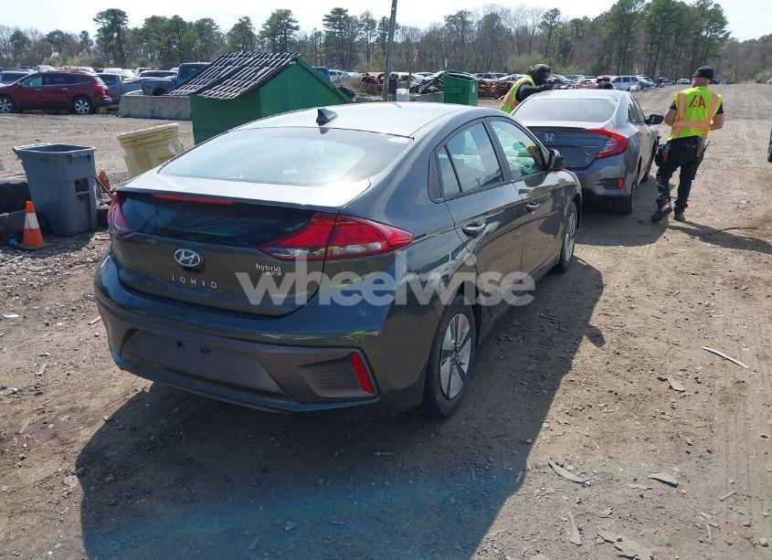 Photo 4 of 2022 Hyundai Ioniq HYBRID BLUE (VIN KMHC65LC5NU268438)