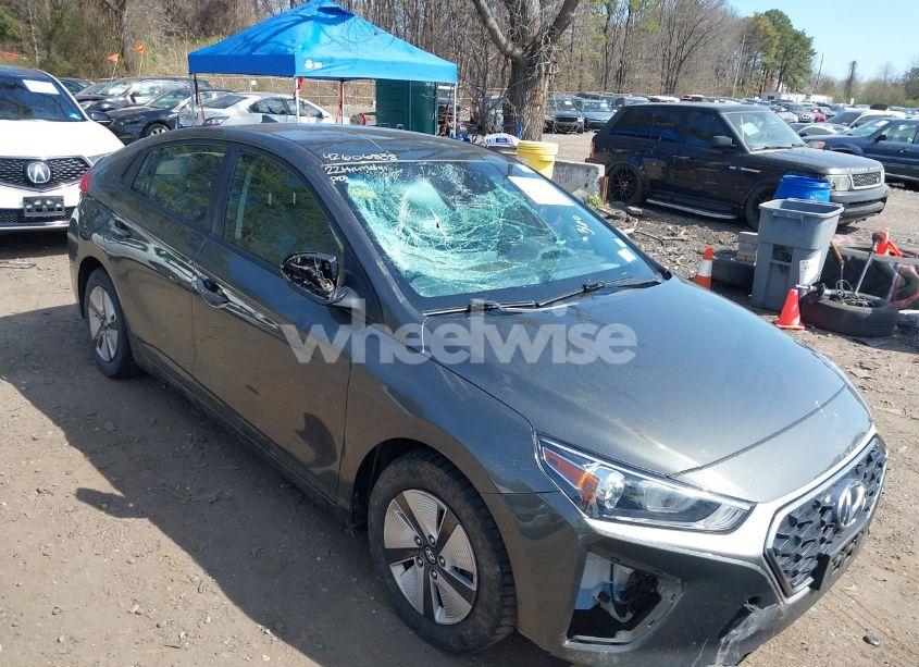 Photo 6 of 2022 Hyundai Ioniq HYBRID BLUE (VIN KMHC65LC5NU268438)