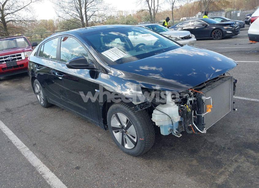 2020 Hyundai Ioniq HYBRID BLUE (VIN KMHC65LCXLU214579) main photo