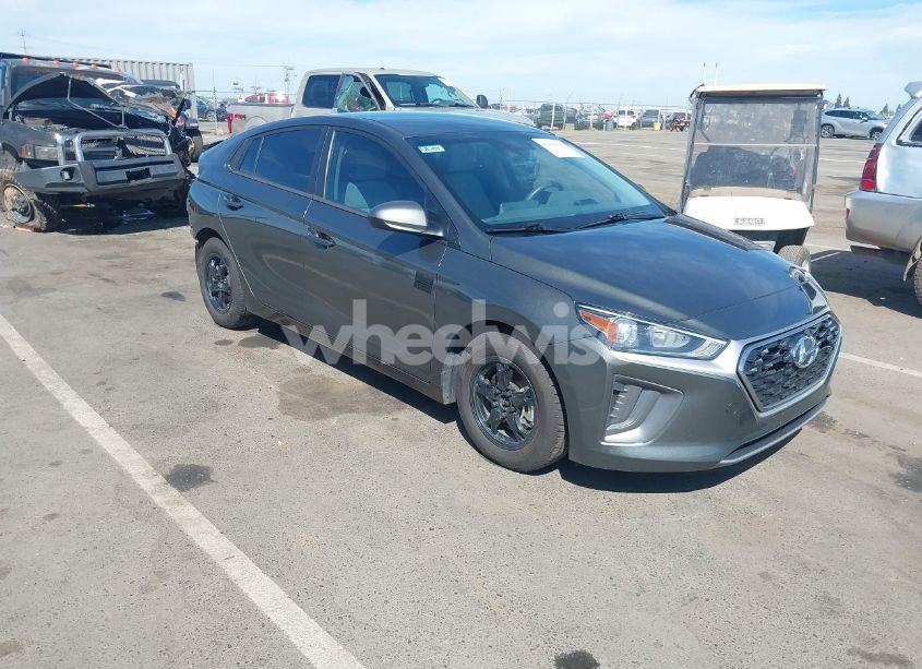 2022 Hyundai Ioniq HYBRID BLUE (VIN KMHC65LCXNU267107) main photo