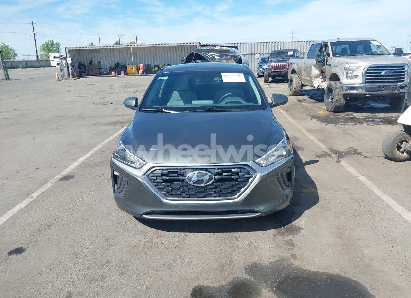 Photo 13 of 2022 Hyundai Ioniq HYBRID BLUE (VIN KMHC65LCXNU267107)