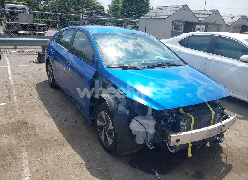 2017 Hyundai Ioniq HYBRID SEL (VIN KMHC75LC0HU047671) main photo