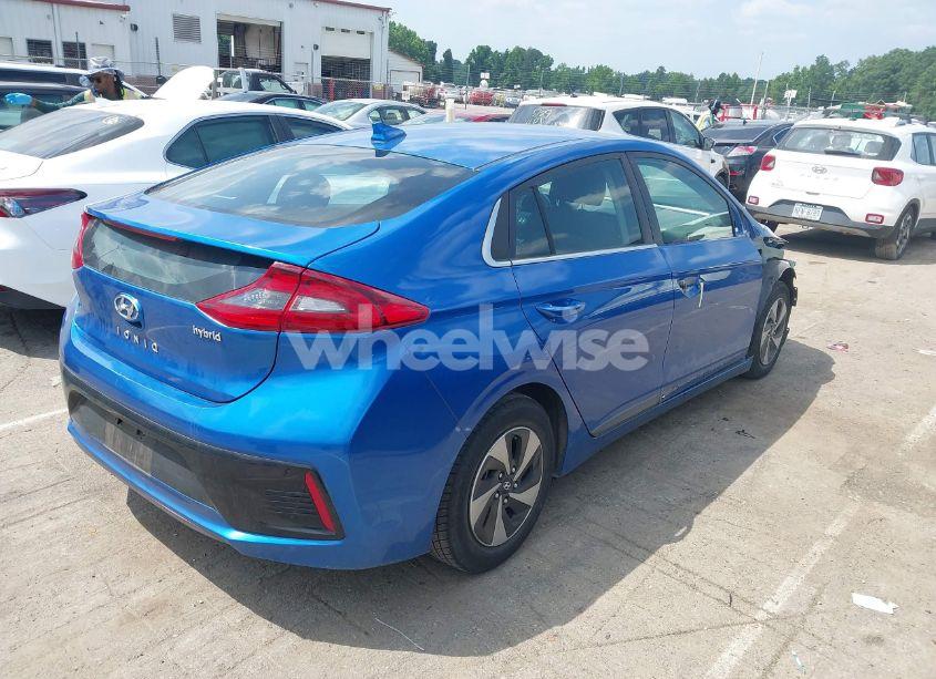 Photo 4 of 2017 Hyundai Ioniq HYBRID SEL (VIN KMHC75LC0HU047671)