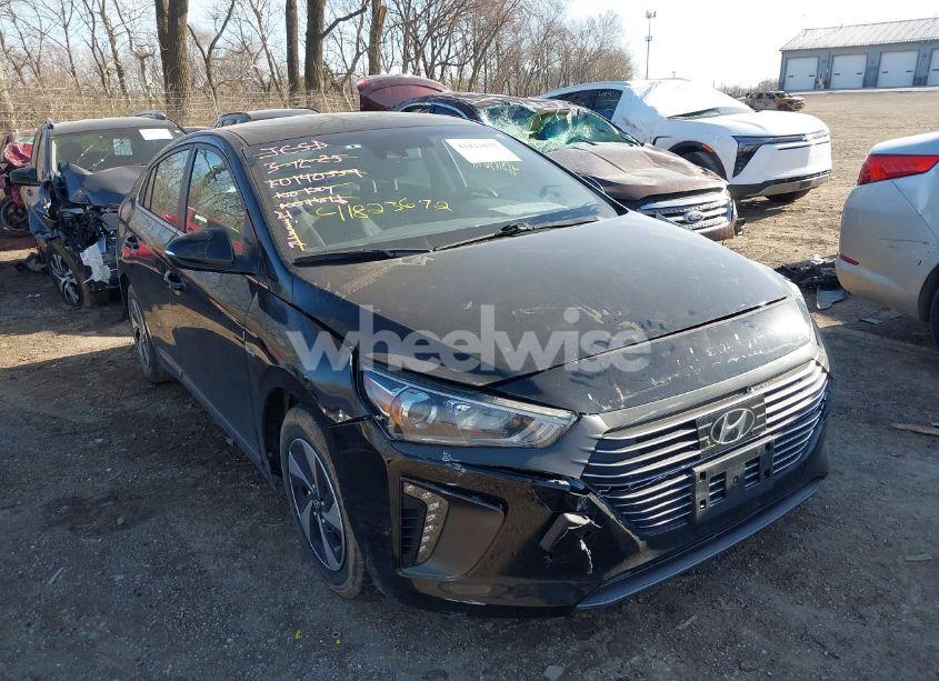 2019 Hyundai Ioniq HYBRID SEL (VIN KMHC75LC1KU140559) main photo