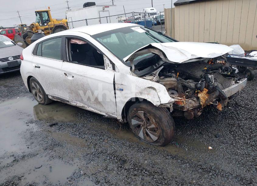 2017 Hyundai Ioniq HYBRID SEL (VIN KMHC75LC2HU048174) main photo