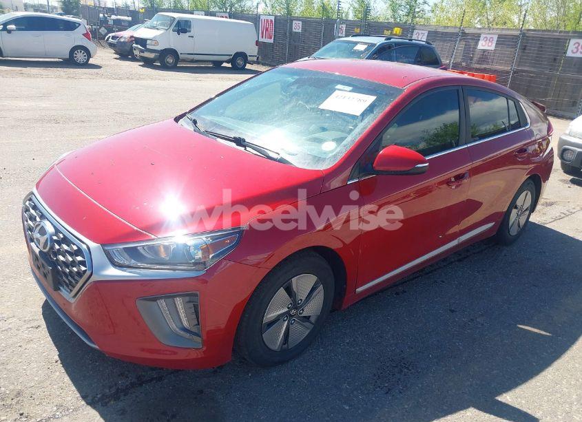 Photo 2 of 2021 Hyundai Ioniq HYBRID SE (VIN KMHC75LC4MU251111)