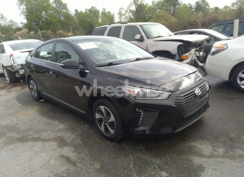 2018 Hyundai Ioniq HYBRID SEL (VIN KMHC75LC9JU087317) main photo