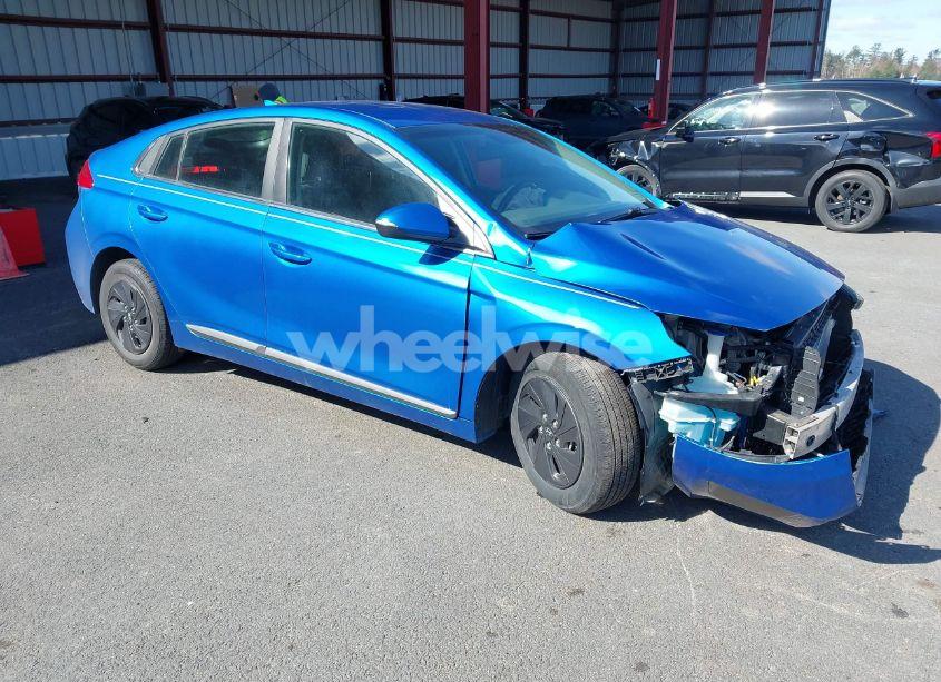 2017 Hyundai Ioniq HYBRID SEL (VIN KMHC75LCXHU033678) main photo