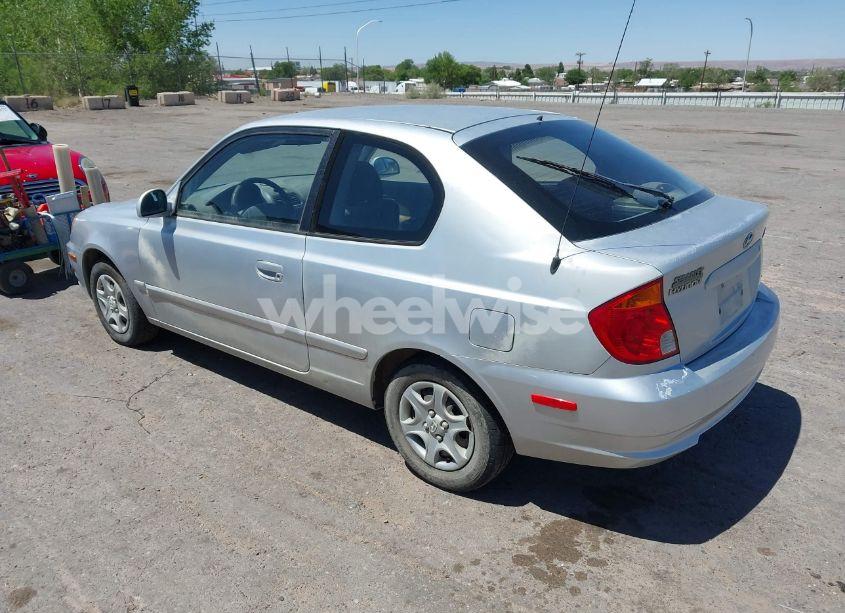 Photo 3 of 2003 Hyundai Accent GL (VIN KMHCG35C73U254634)