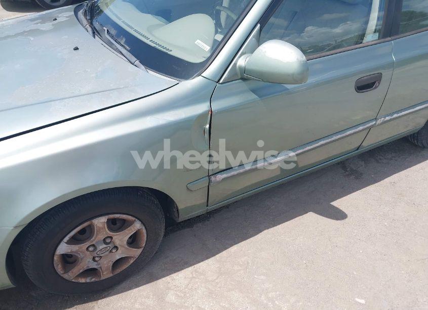 Photo 6 of 2004 Hyundai Accent GL (VIN KMHCG45C54U540120)