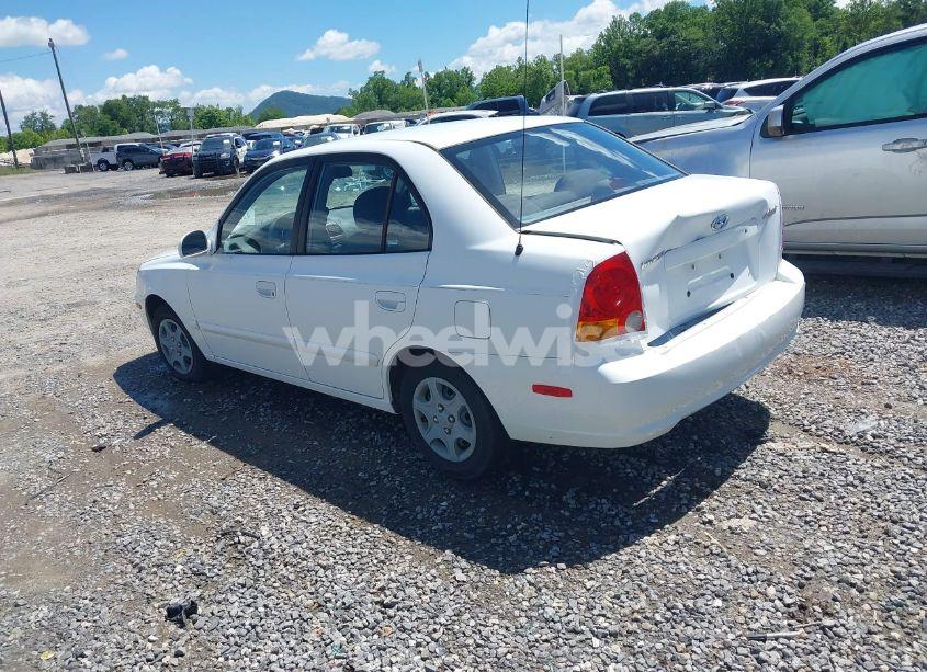 Photo 3 of 2004 Hyundai Accent GL (VIN KMHCG45C54U568919)