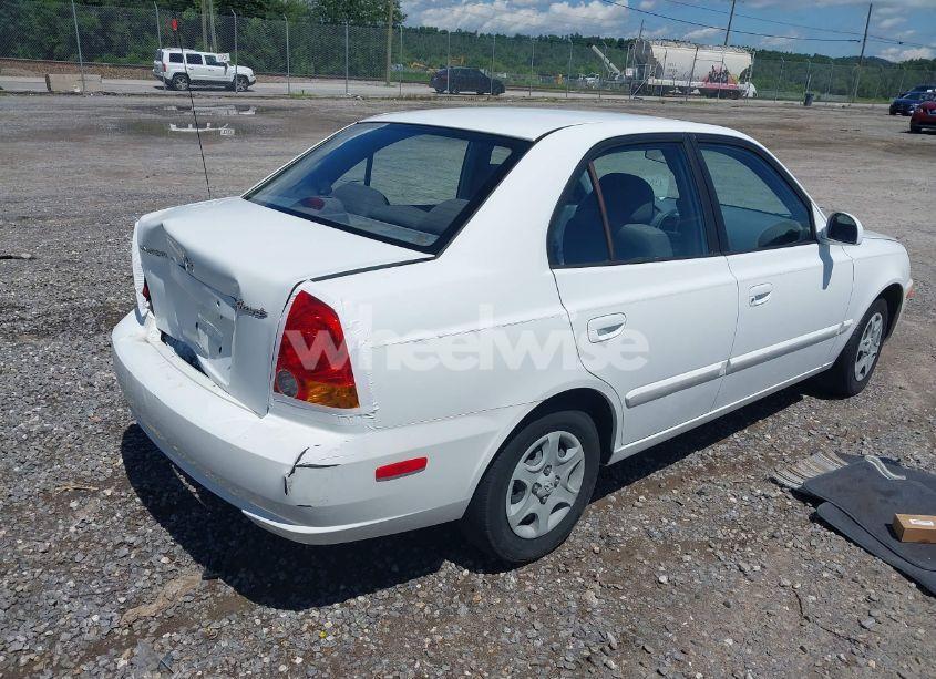 Photo 4 of 2004 Hyundai Accent GL (VIN KMHCG45C54U568919)