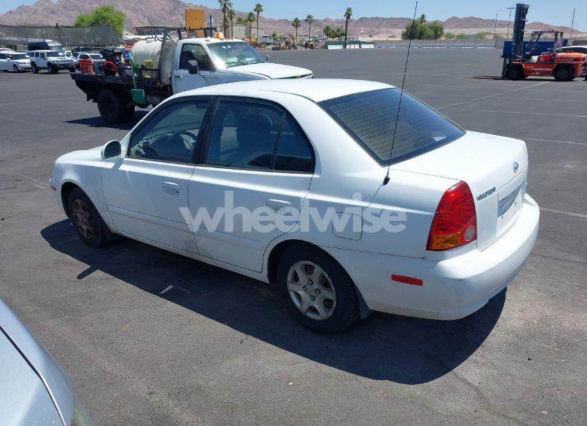 Photo 3 of 2003 Hyundai Accent GL (VIN KMHCG45C93U457529)