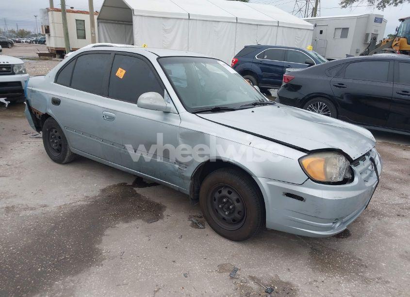 2003 Hyundai Accent GL (VIN KMHCG45C93U496234) main photo