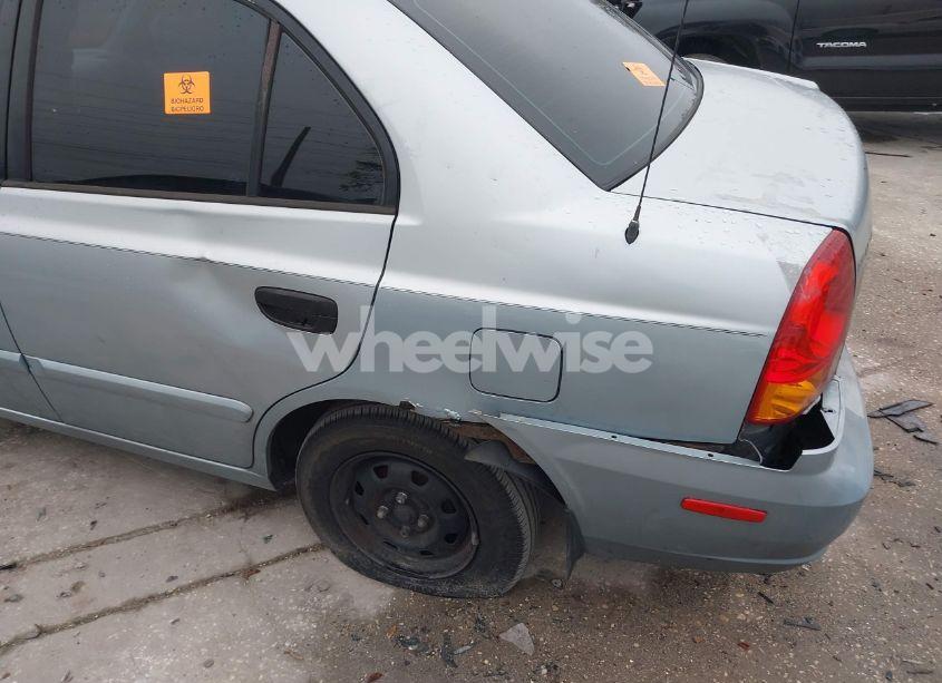 Photo 15 of 2003 Hyundai Accent GL (VIN KMHCG45C93U496234)