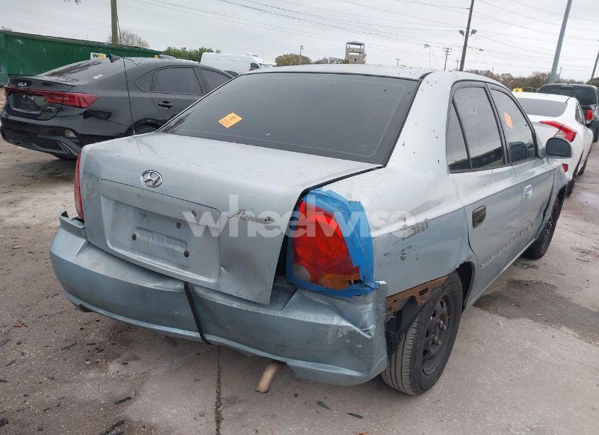 Photo 6 of 2003 Hyundai Accent GL (VIN KMHCG45C93U496234)