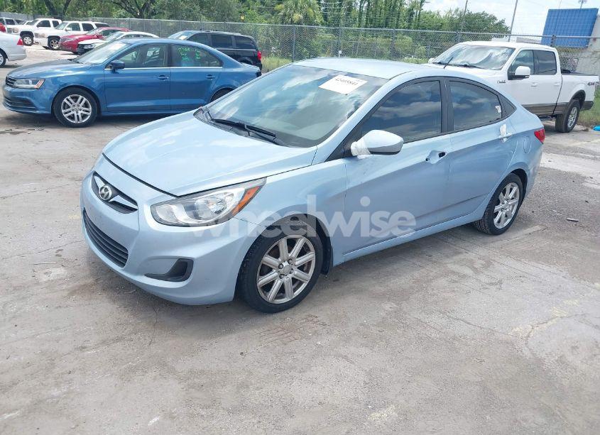 Photo 2 of 2013 Hyundai Accent GLS (VIN KMHCT4AE0DU516603)