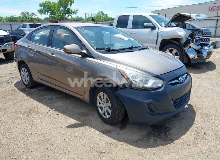 2012 Hyundai Accent GLS (VIN KMHCT4AE1CU186212) main photo