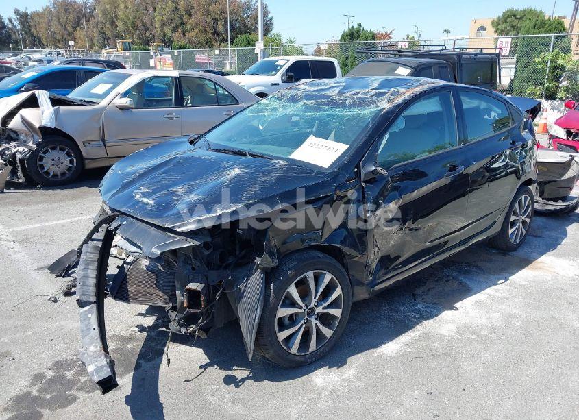 Photo 2 of 2017 Hyundai Accent VALUE EDITION (VIN KMHCT4AE1HU377359)